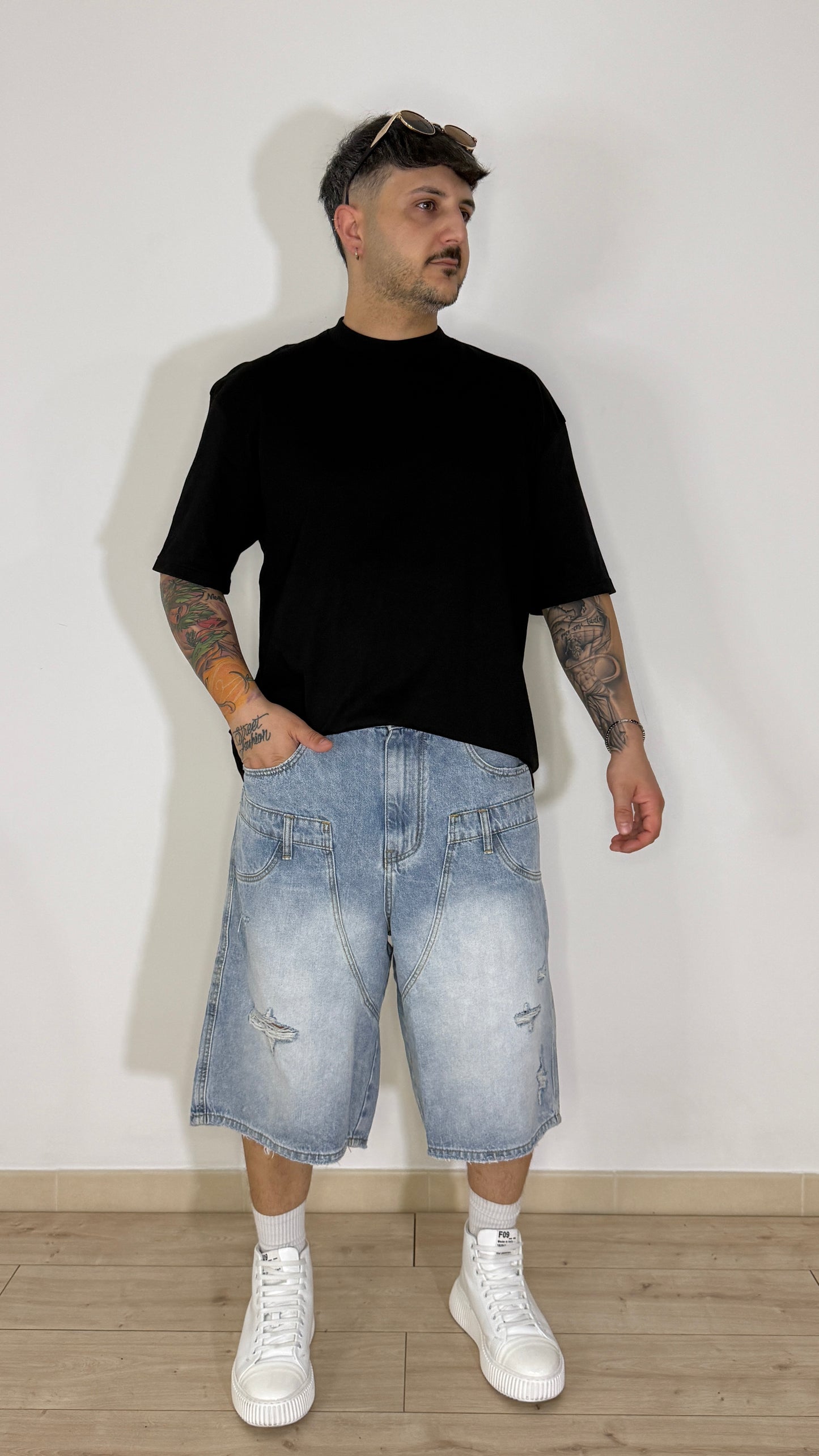 T-Shirt Oversize “Rise Stronger” Black Edition