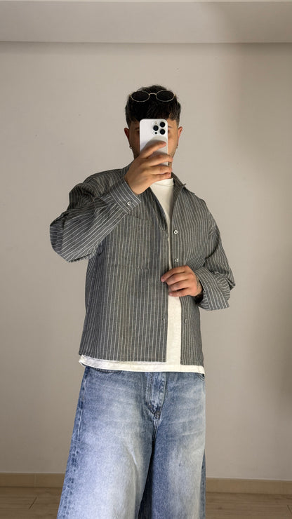 Camicia Oversize Stripe