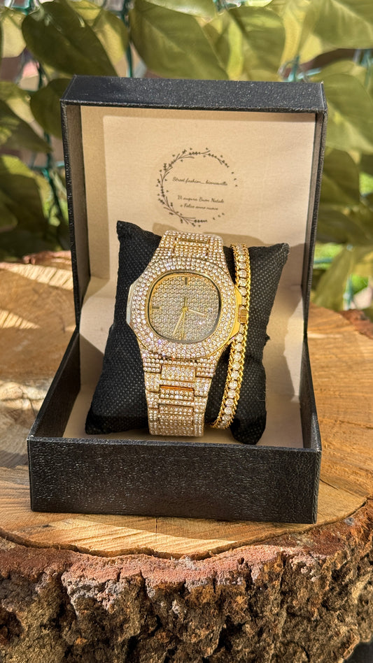 Orologio e Bracciale Diamond Shine