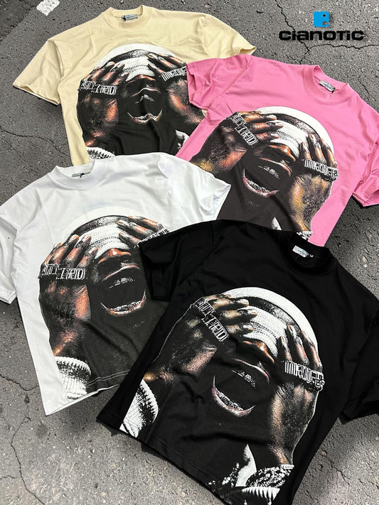 🔥 T-shirt Cianotic Graphic Urban Icon – Edizione Streetwear