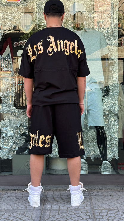 Completino streetwear “Los Angeles” – Black & Gold Edition