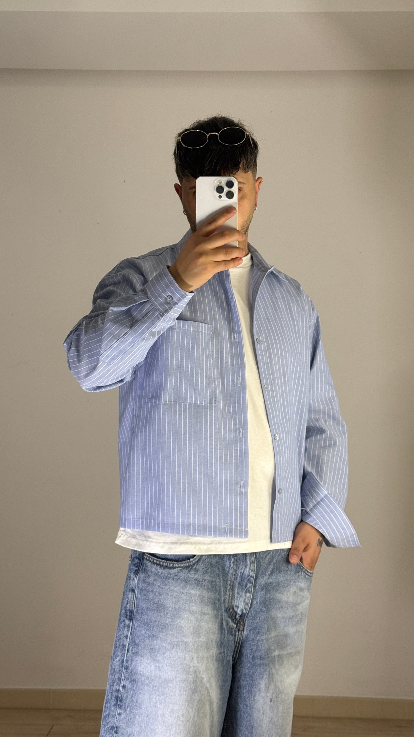 Camicia Oversize Striped