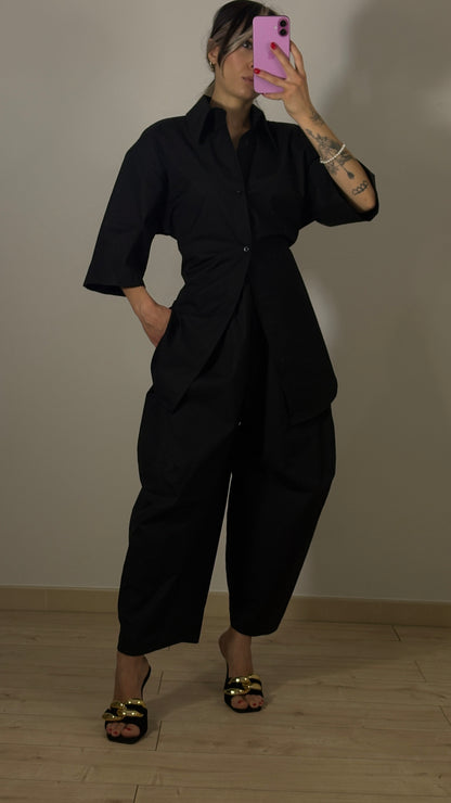 Coordinato Total Black Sculpt