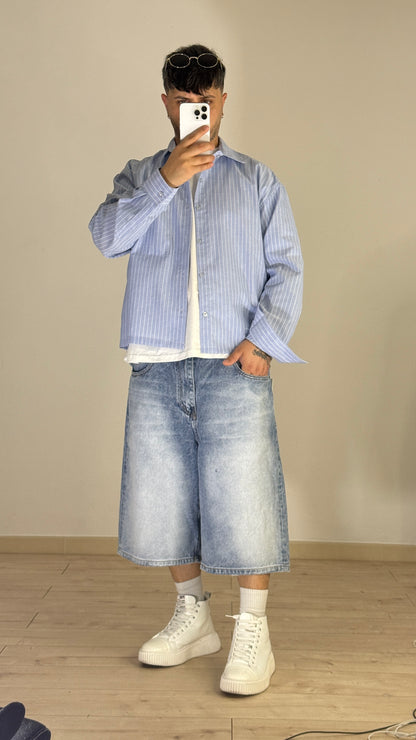 Camicia Oversize Striped