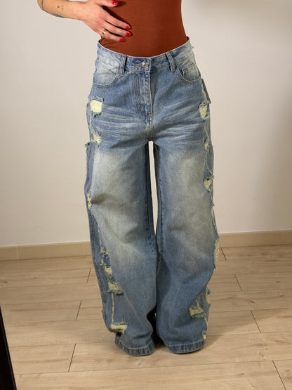 Jeans Baggy Destroyed Street