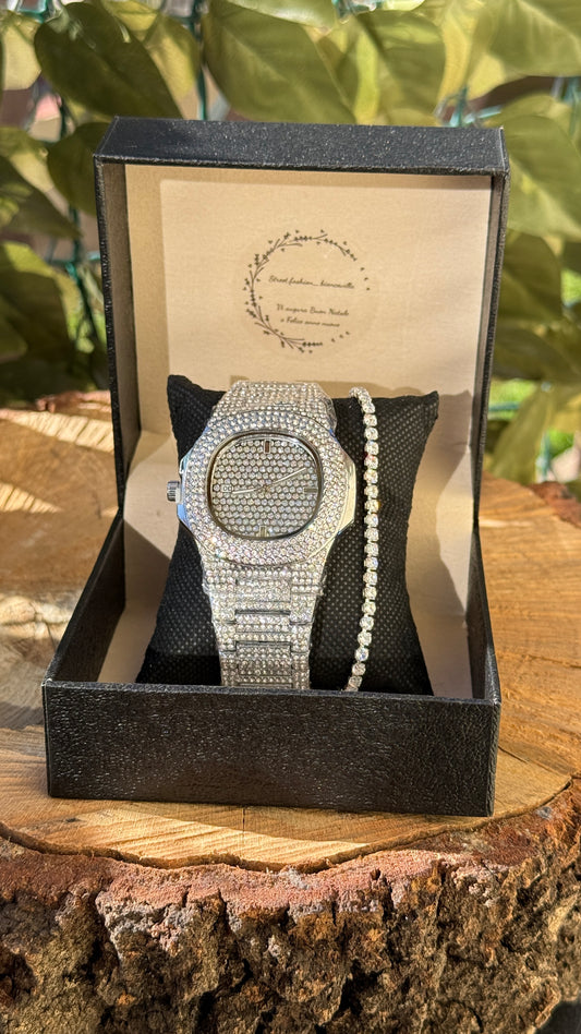 Orologio e Bracciale Diamond Shine