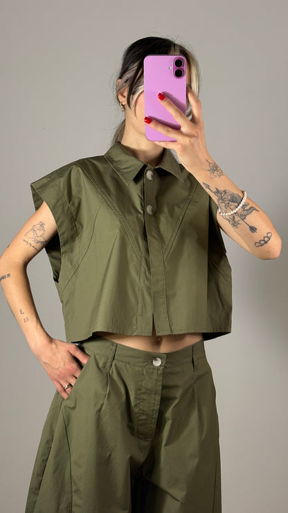 Coordinato Army Chic Verde Oliva