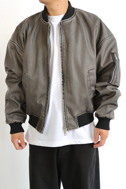 Jacket effetto cemento