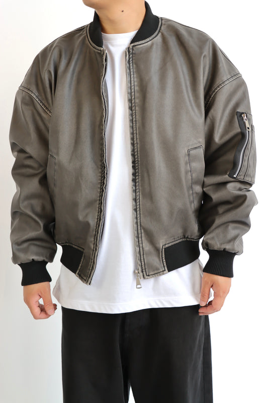 Jacket effetto cemento