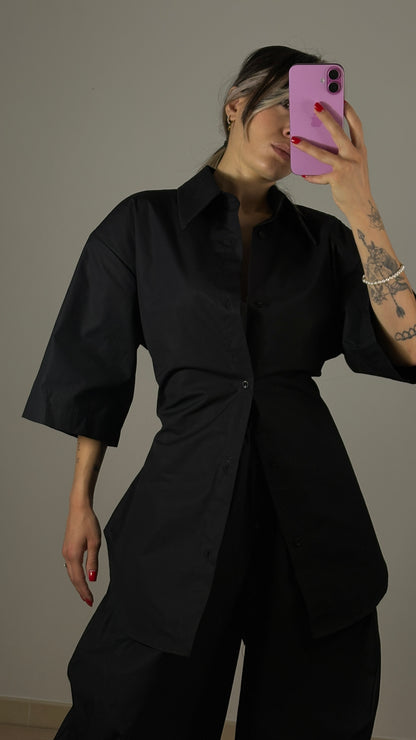 Coordinato Total Black Sculpt