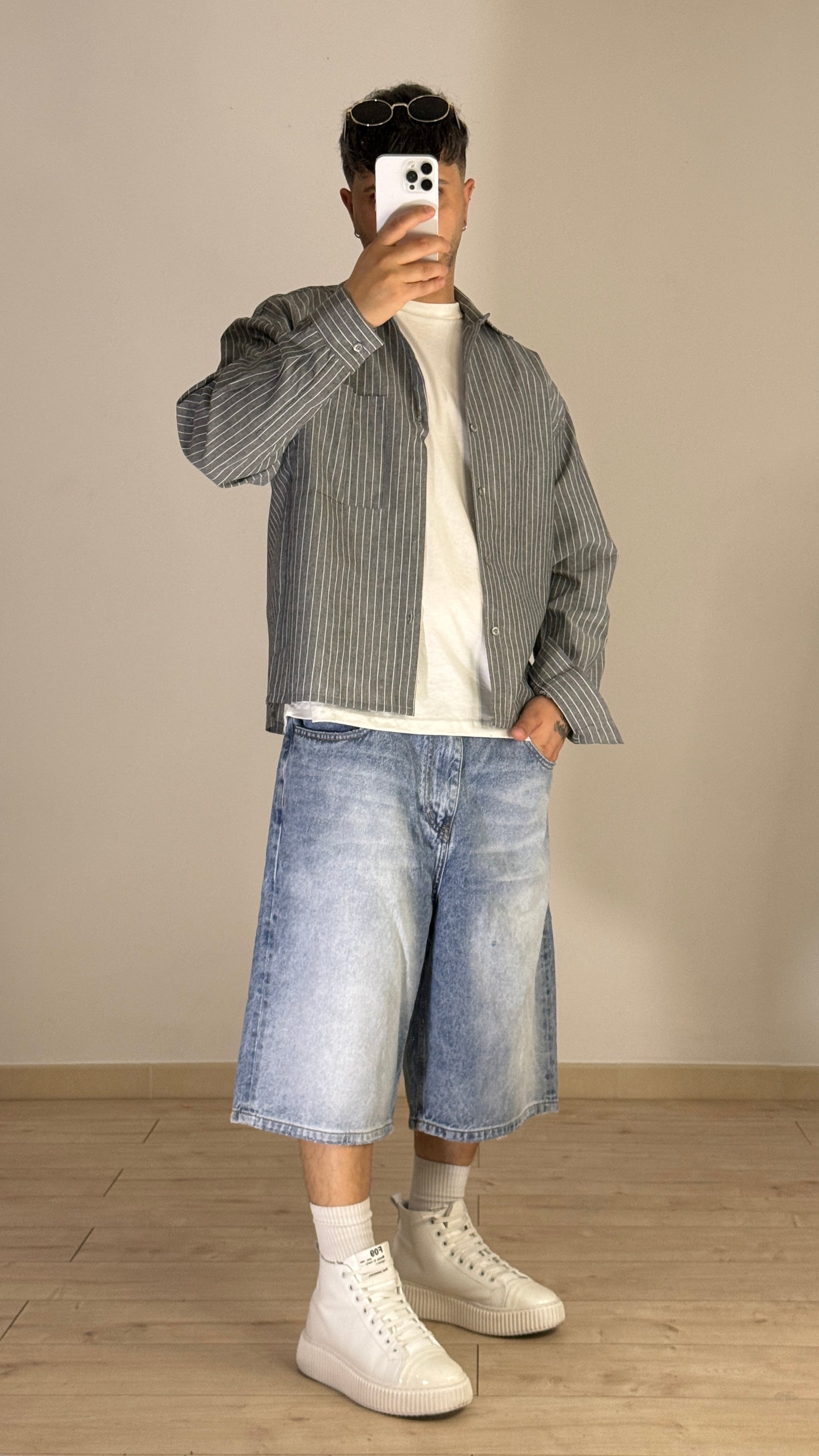 Camicia Oversize Stripe